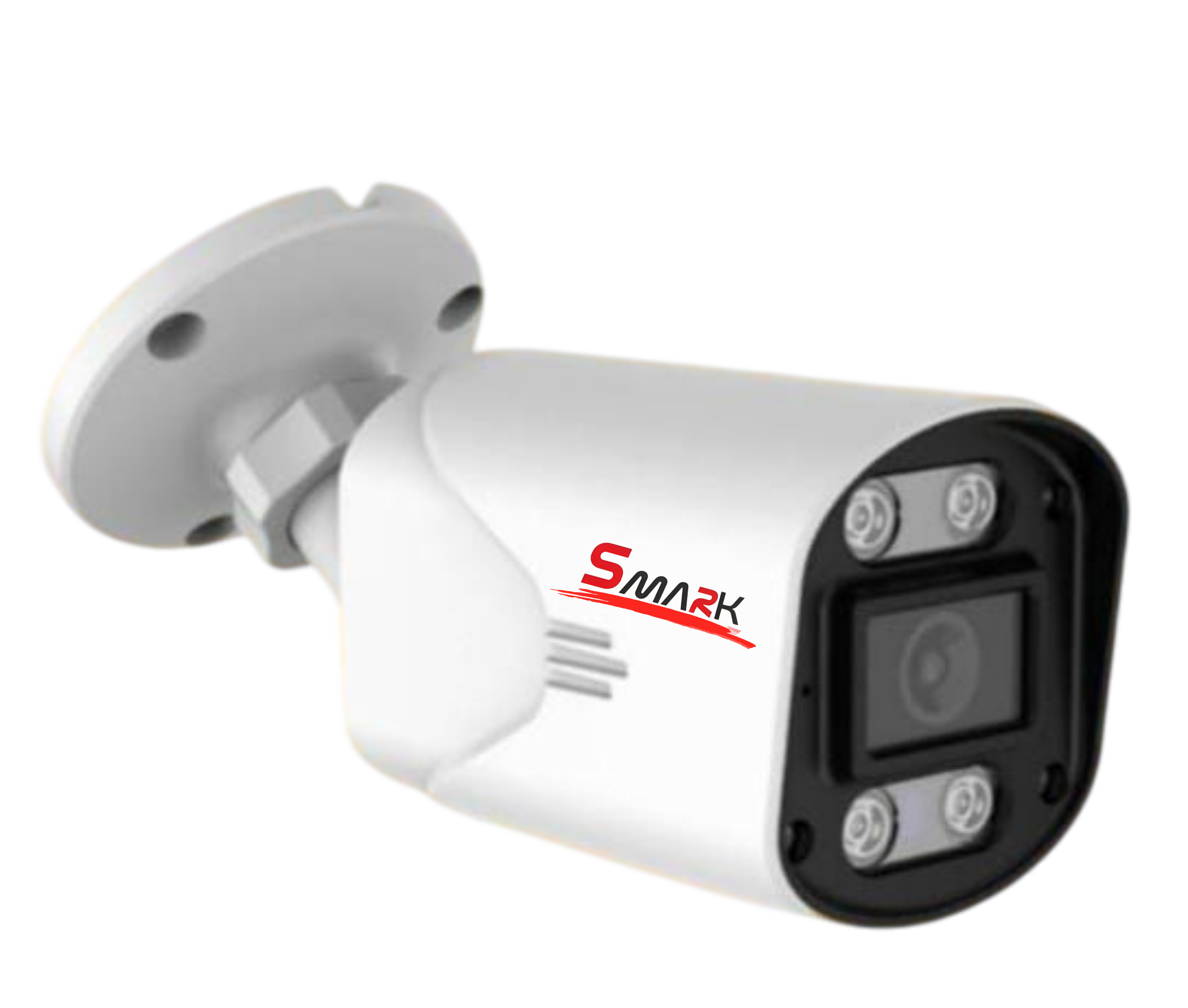 SMArk Silver 4MP HD Metal Bullet, Color Night Vision, Audio, Lens 3.6mm, SM-VB-SSHD-4001M-WLA