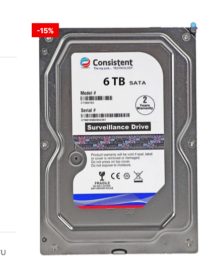 Consistent 6 TB