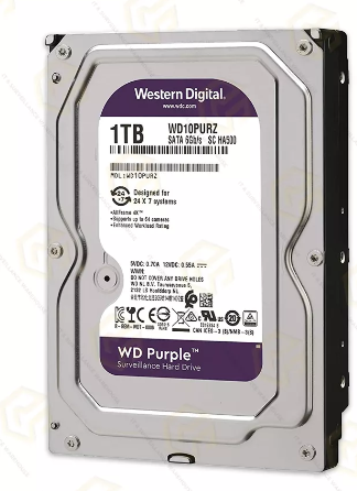  1TB Surveillance Hard Drive (WD10PURZ)