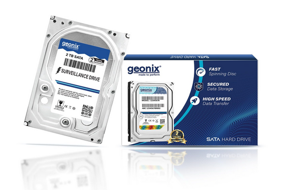 GEONIX 2 TB SATA Hard Drive for Desktop–8.89 cm(3.5 Inch), 6 Gb/s 7200 RPM High Speed Data Transfer, Heavy Duty Hard Disk with 64 MB Cache for Computer PC, 2 Years Warranty 