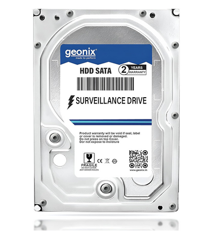 GEONIX 10 TB SATA Hard Drive for Desktop/Surveillance–8.89 cm(3.5 Inch), 6 Gb/s 7200 RPM High Speed Data Transfer, Heavy Duty Hard Disk with 256 MB Cache for Computer PC, 2 Years Warranty 