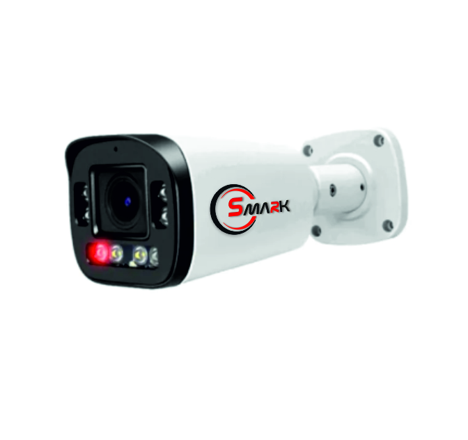 SMArk Regular 5 MP IP Bullet, Built-in Alarm, Red-Blue Light (Eagle Mic 5.0mm), SE-VB-IP-5002DXA