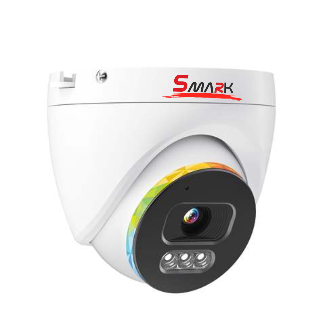 SMArk Regular 6 MP IP Dome, Color Night Vision, Starlight Inbuilt MIC , SE-VD-IP-6001N