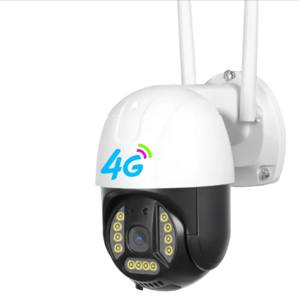 SMARK V380Pro 3MP Full HD IP66 Waterproof PTZ WiFi Camera 4G Outdoor Night Vision Two-way Audio with Cloud Storage