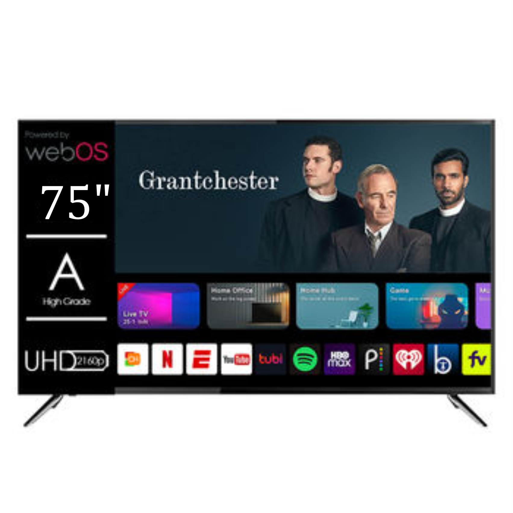 SMARK 75" Inch WEB OS 4K SMART LED, SE-WEB75-SMART