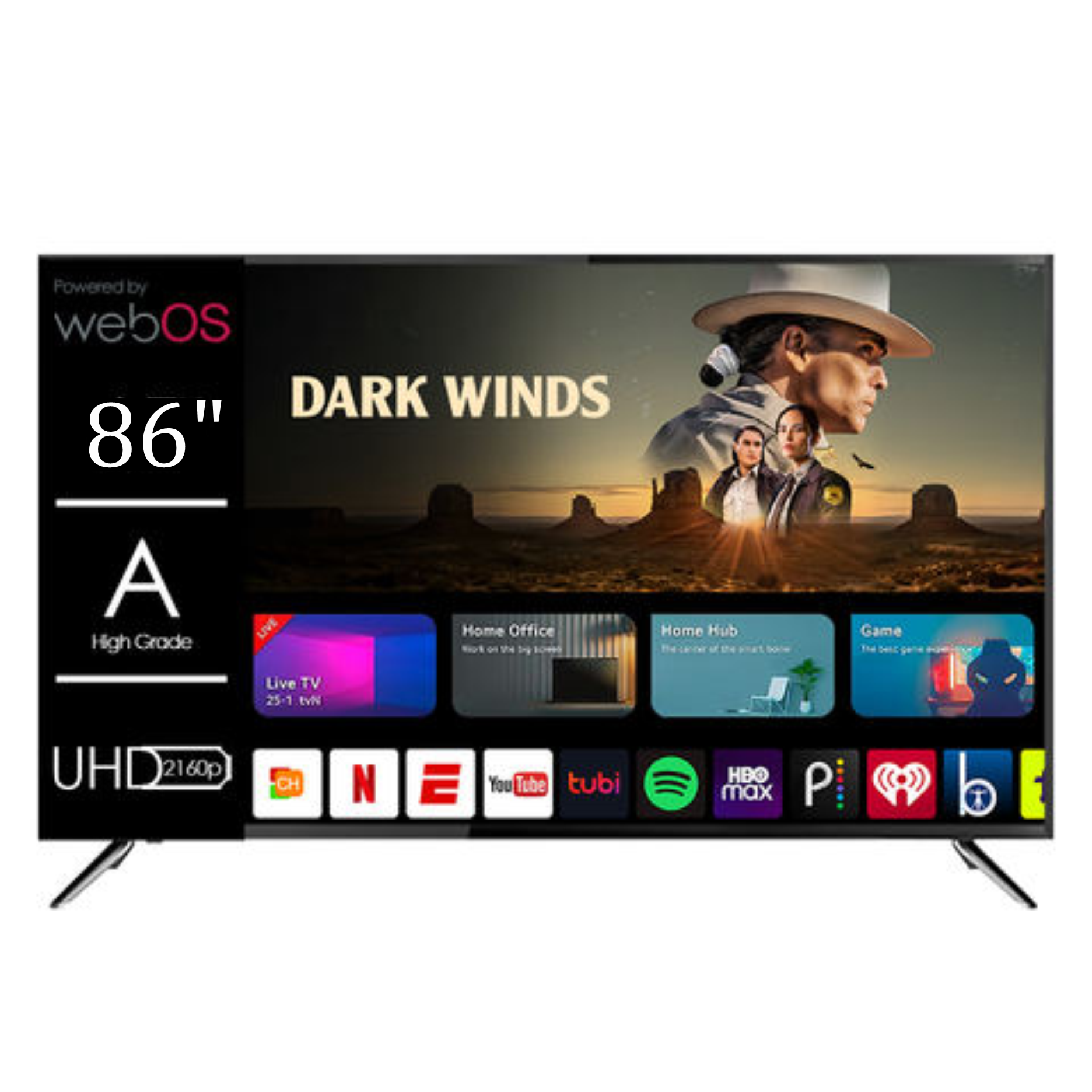 SMARK 86" Inch WEB OS 4K SMART LED, SE-WEB86-SMART