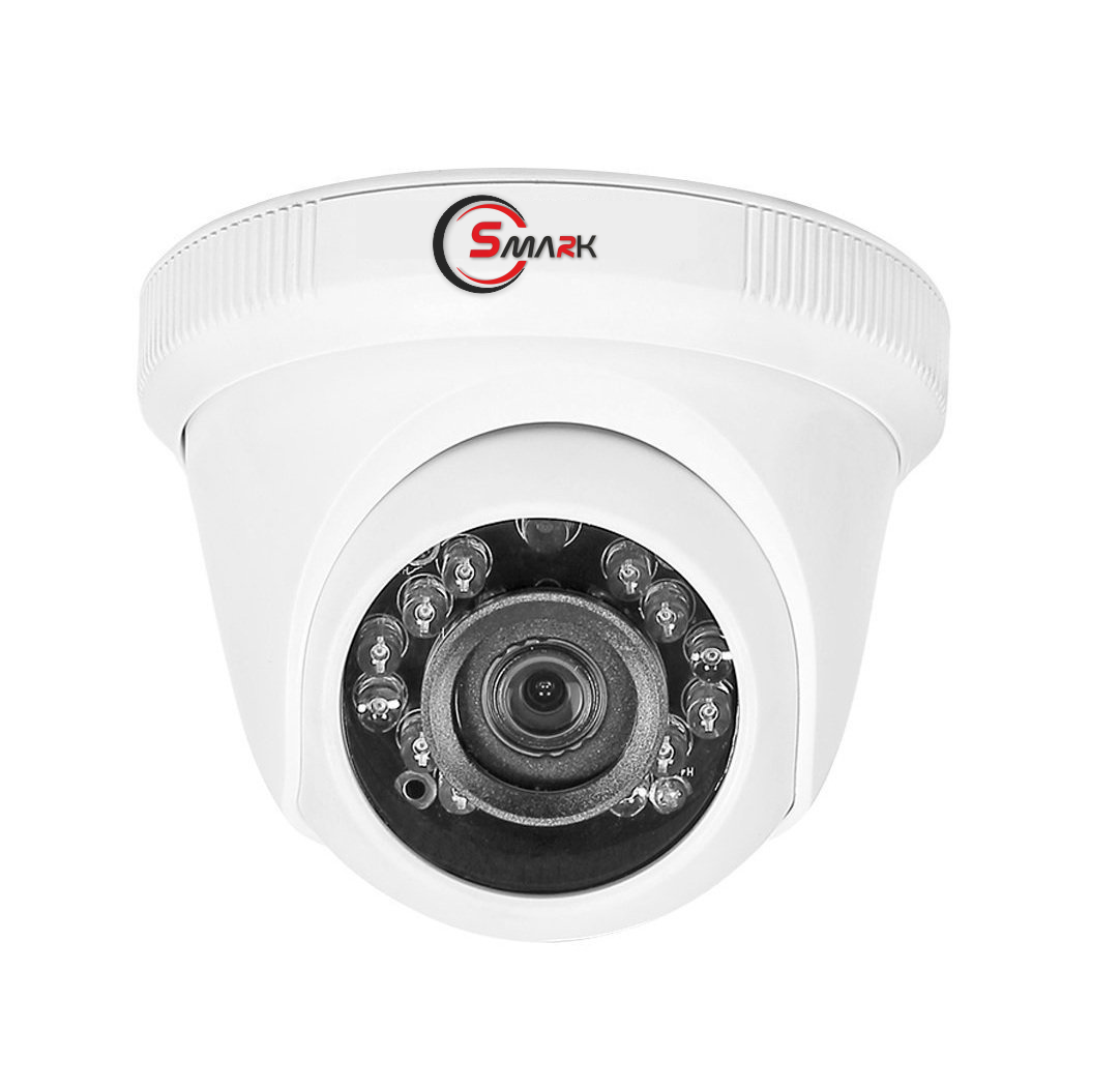 SMArk Regular 2.4MP HD Dome, Color Night Vision, with OSD Cable