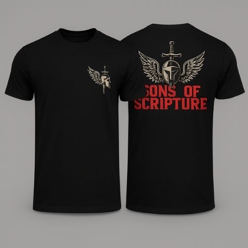 Sons of Scripture T-shirt and LOGO