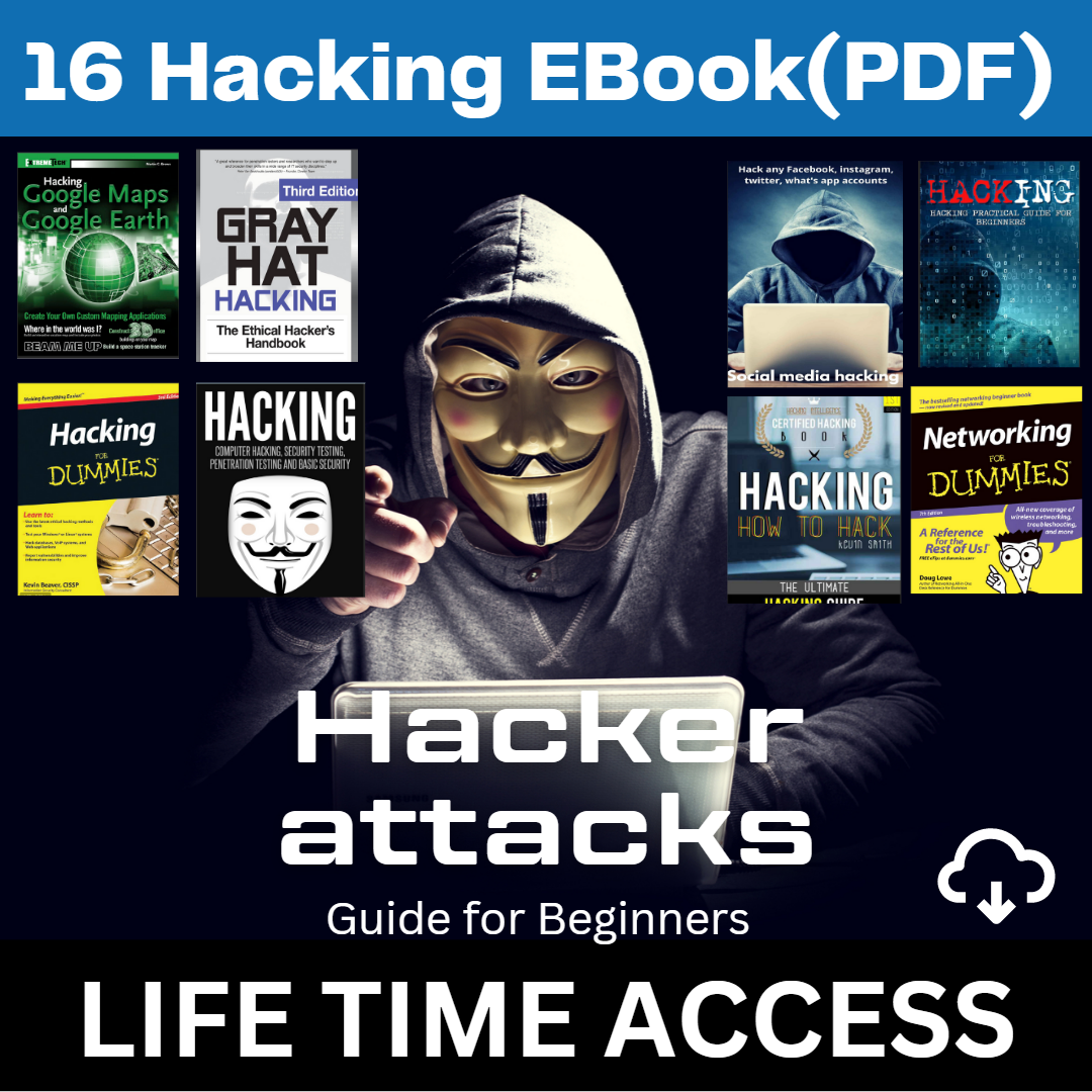 16 Hacking EBook Bundle (PDF)