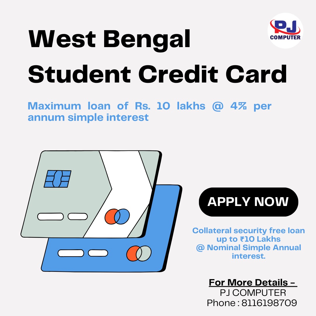 West Bengal Student Credit Card