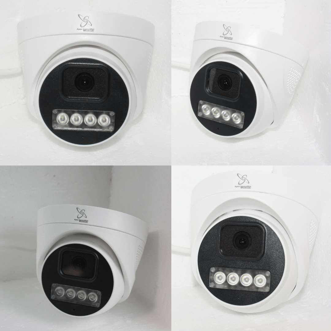 POE Turret Dome Security Camera