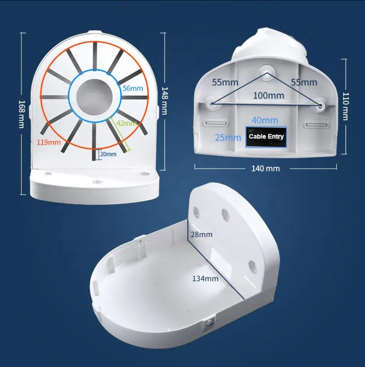 Wall Mount Bracket for Security Camera