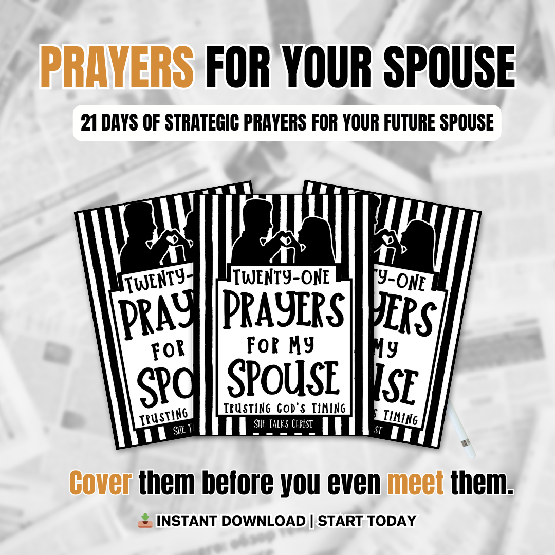 Digital Download | Prayers For Your SPOUSE ( 21 Day Devotional)