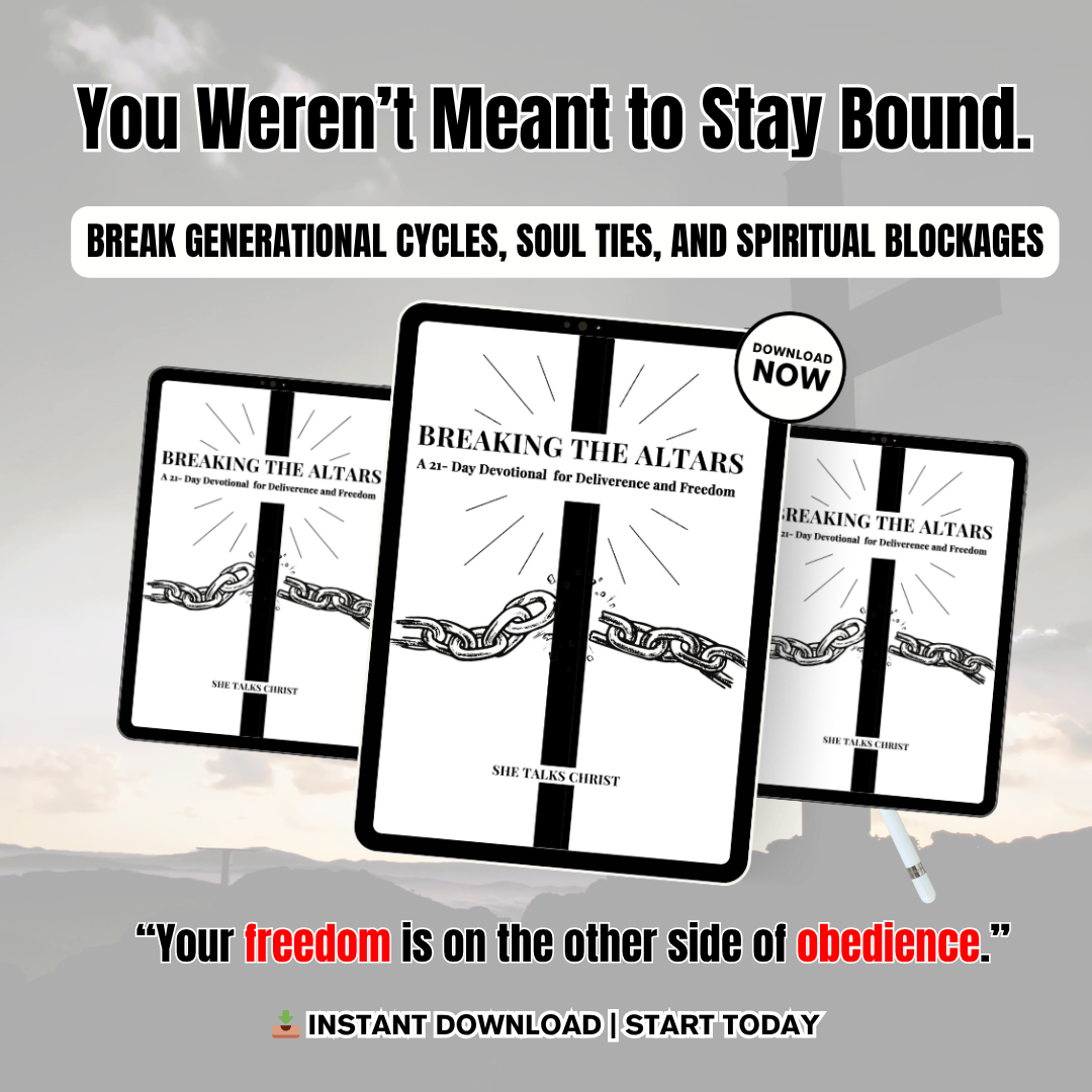 Digital Download | Breaking the Altars: A 21-Day Devotional for Deliverance and Freedom