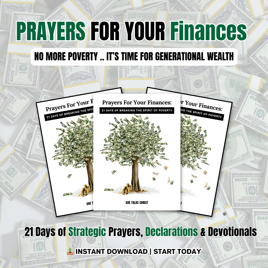 From Survival Mode to Godly Stewardship: 21 Days of Breaking the Spirit of Poverty