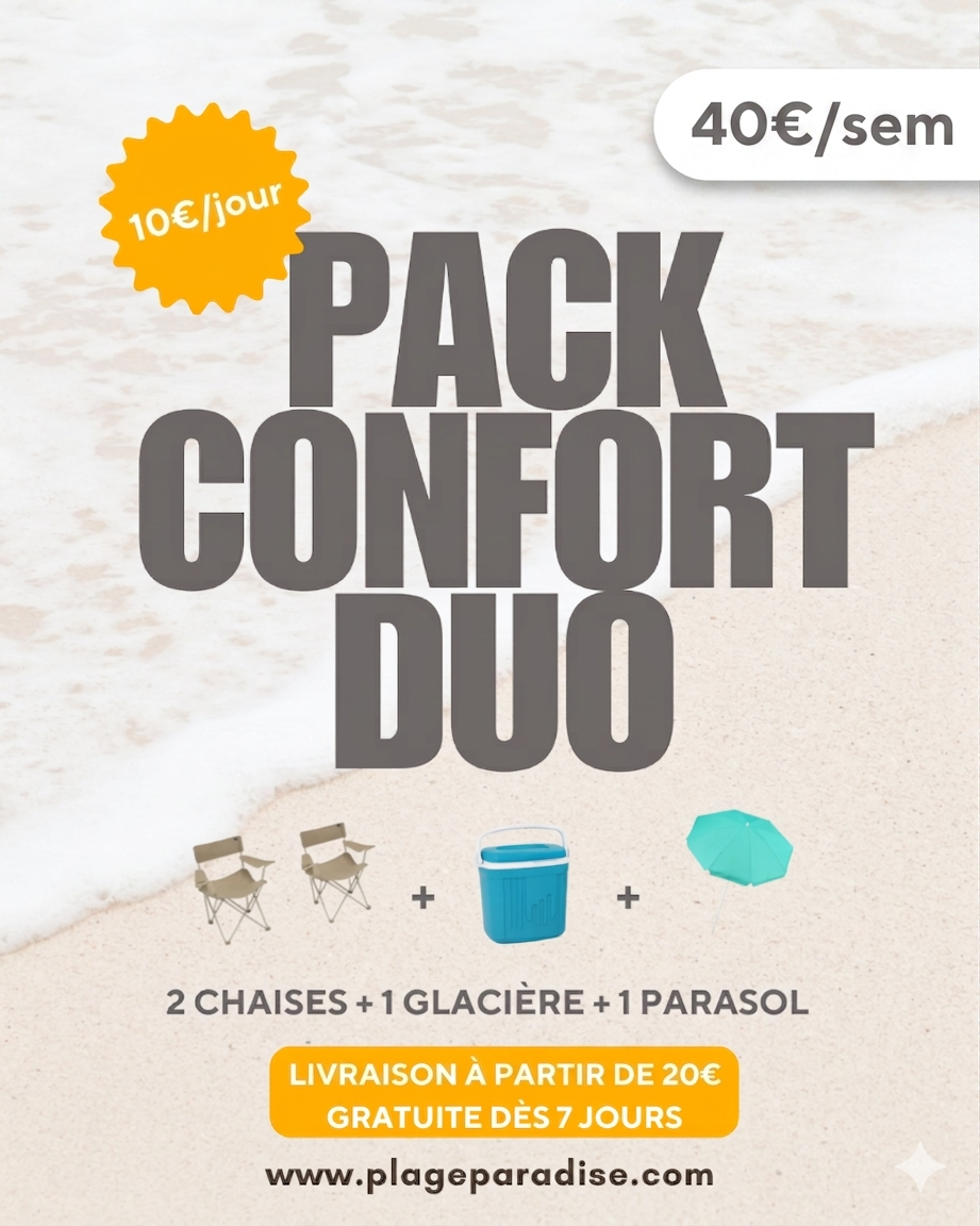 Pack CONFORT Duo