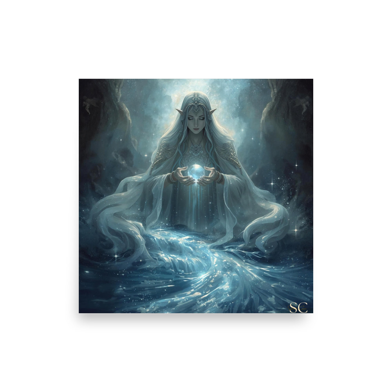 Ritratto dell'Anima Zodiacale: Cancro - Stampa Artistica Spirituale