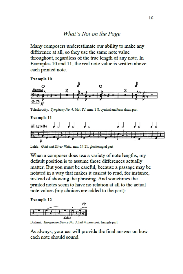 The Little Book of Orchestral Percussion (Millstein)