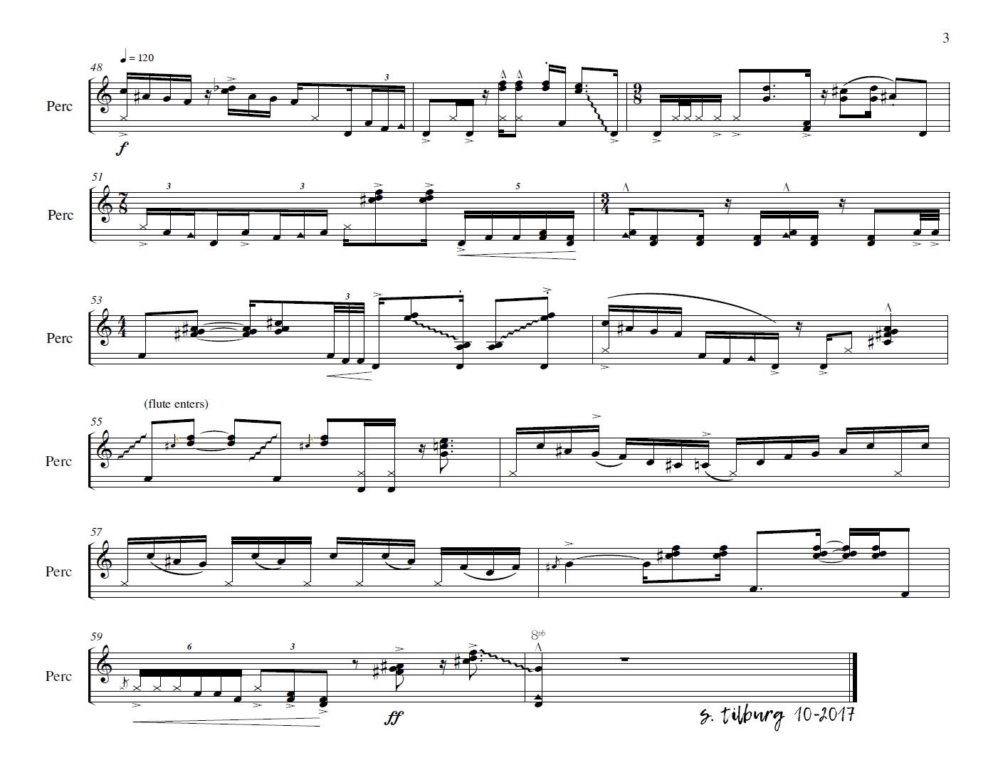 Two Abstracts for Percussion & Flute (Tilburg)