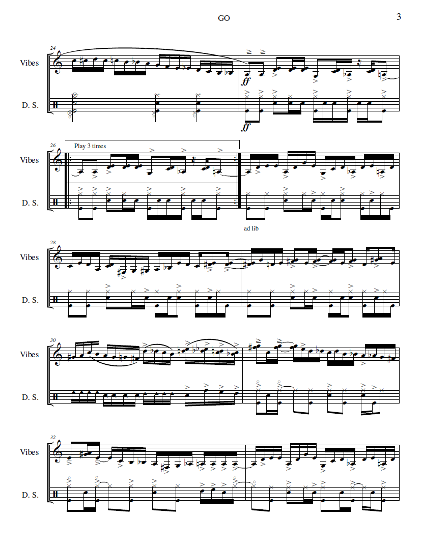 Go! (Jonathan Bisesi)