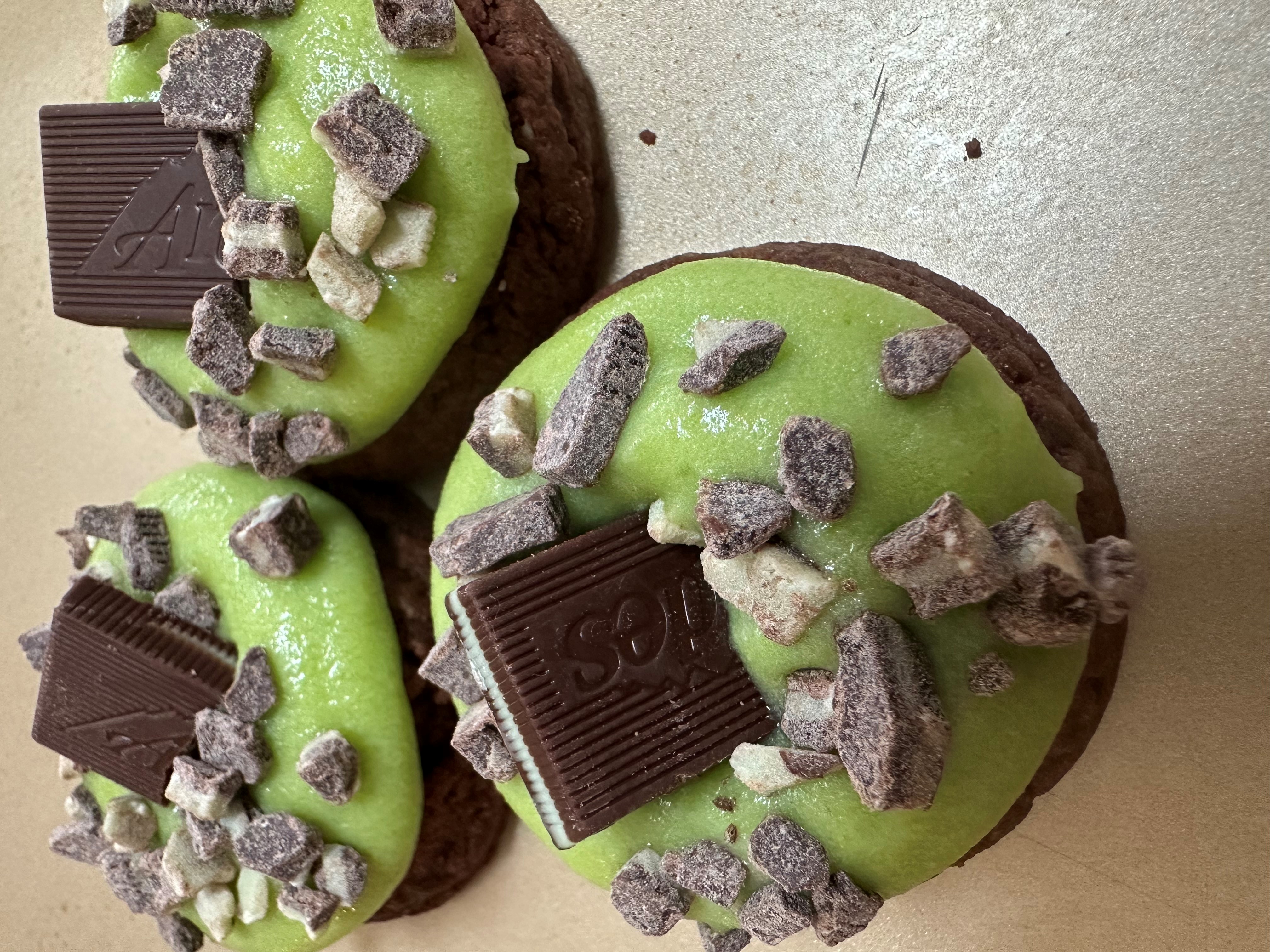 Chocolate Mint Brownie Cookie
