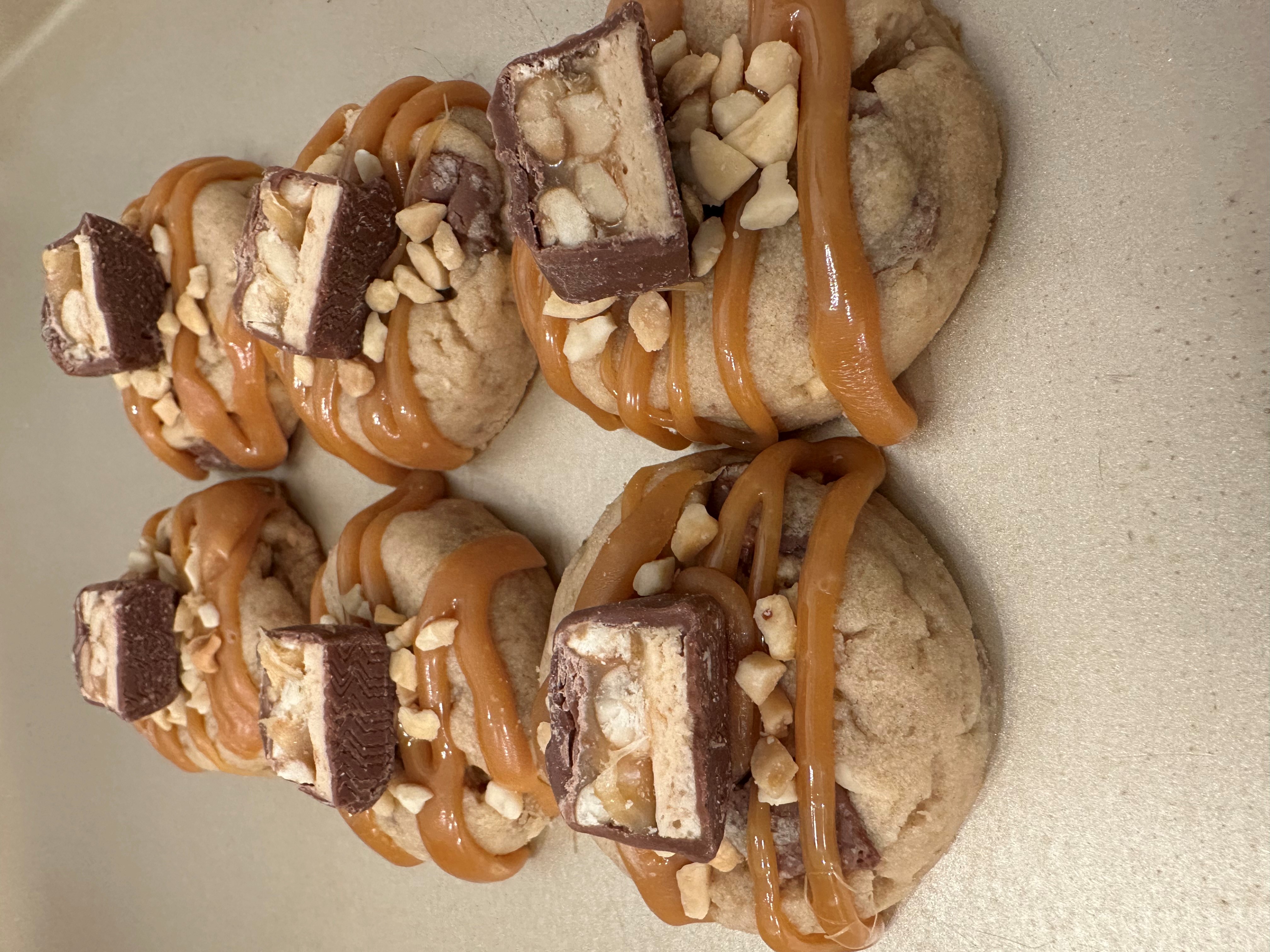 Snickers Candy Bar Cookie