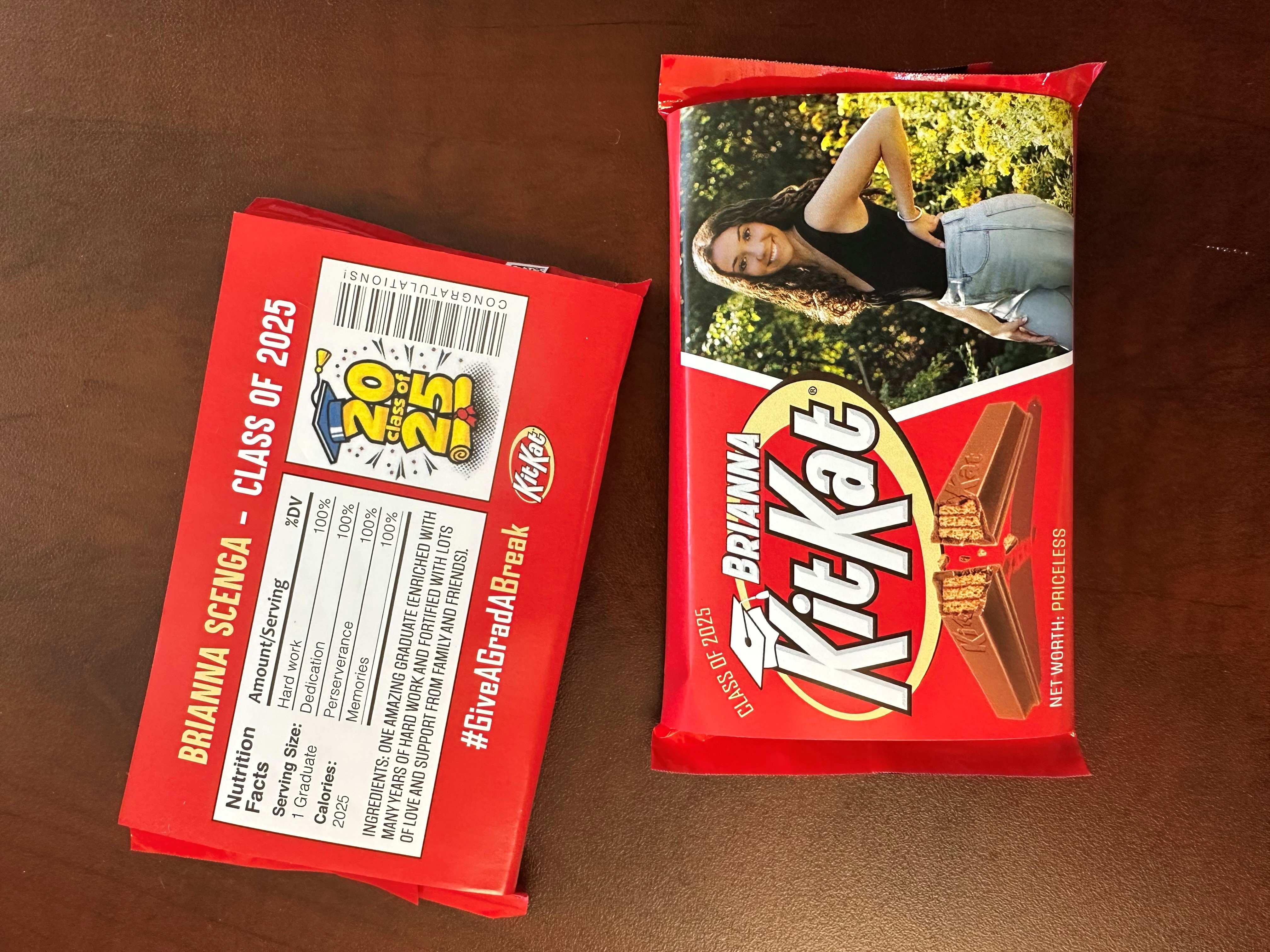Custom Candy Bar Wrappers