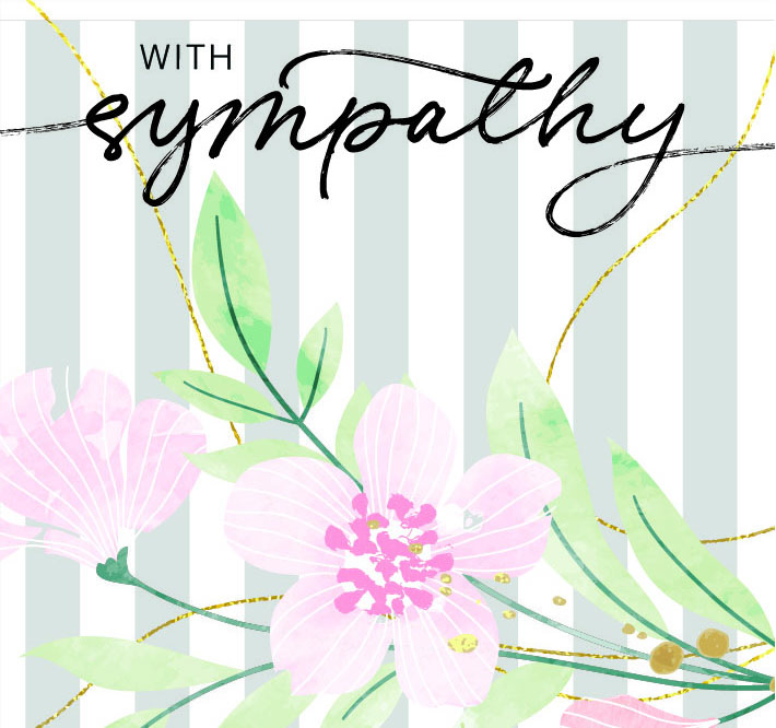 With Sympathy