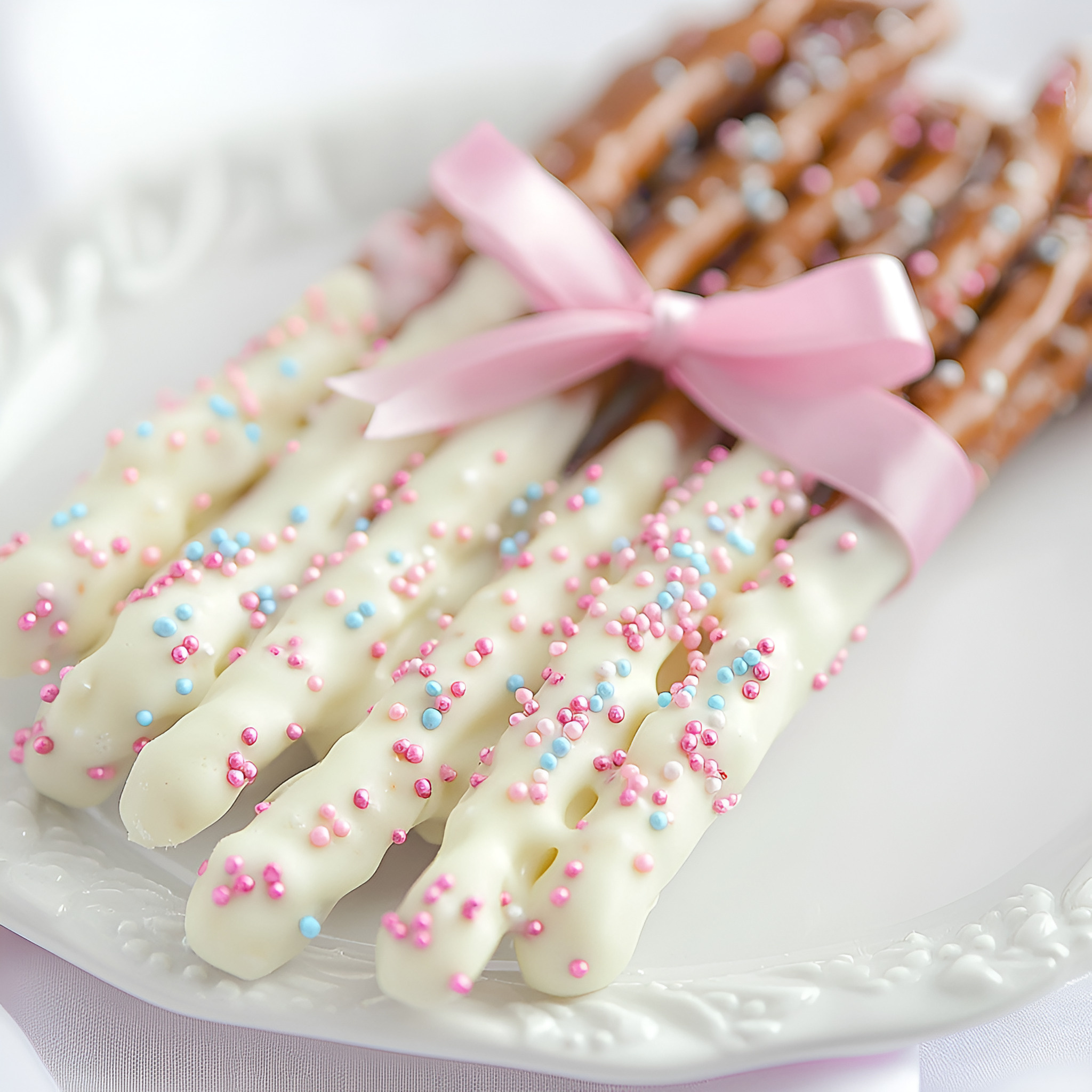 Chocolate Dipped Pretzels