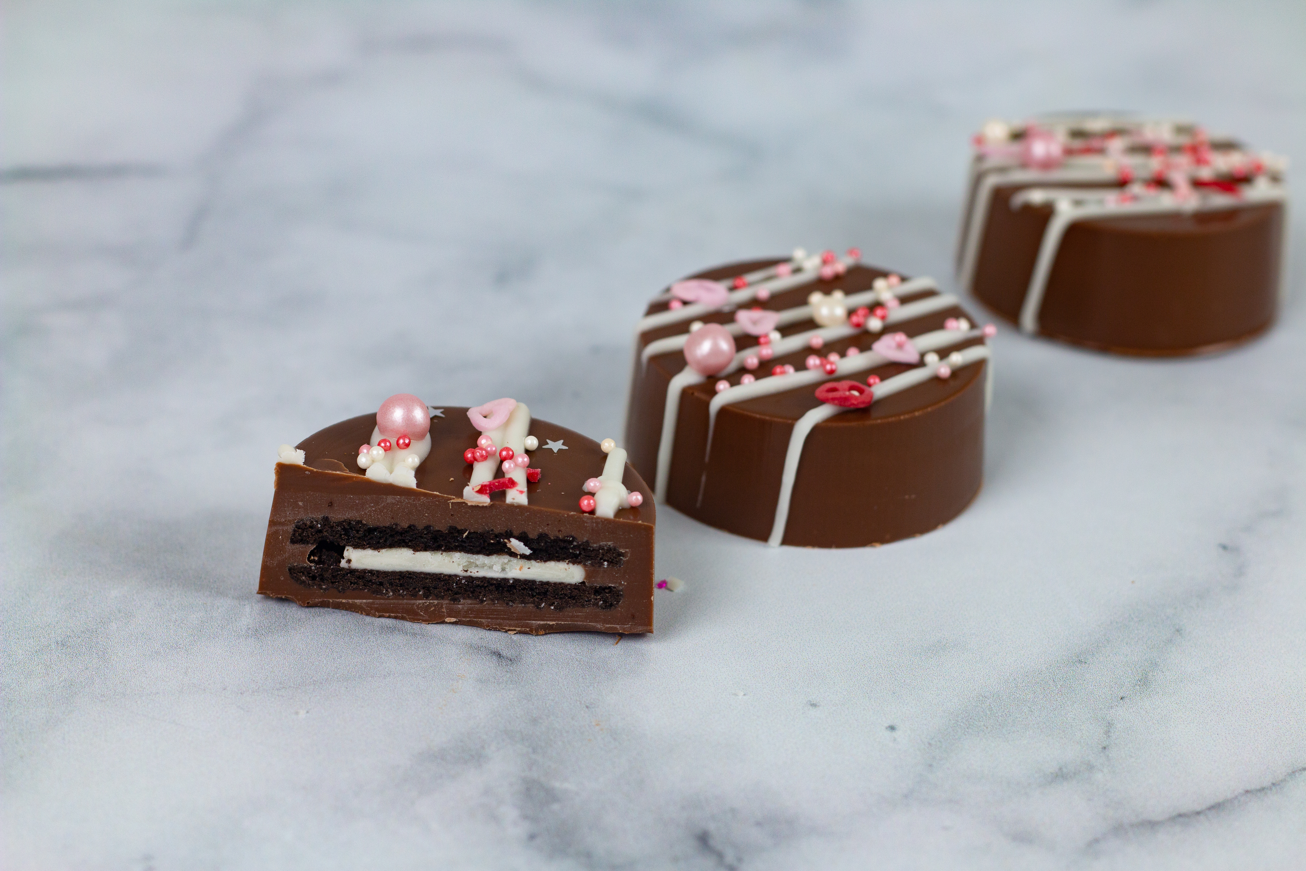 Chocolate Covered Sandwich Cookies