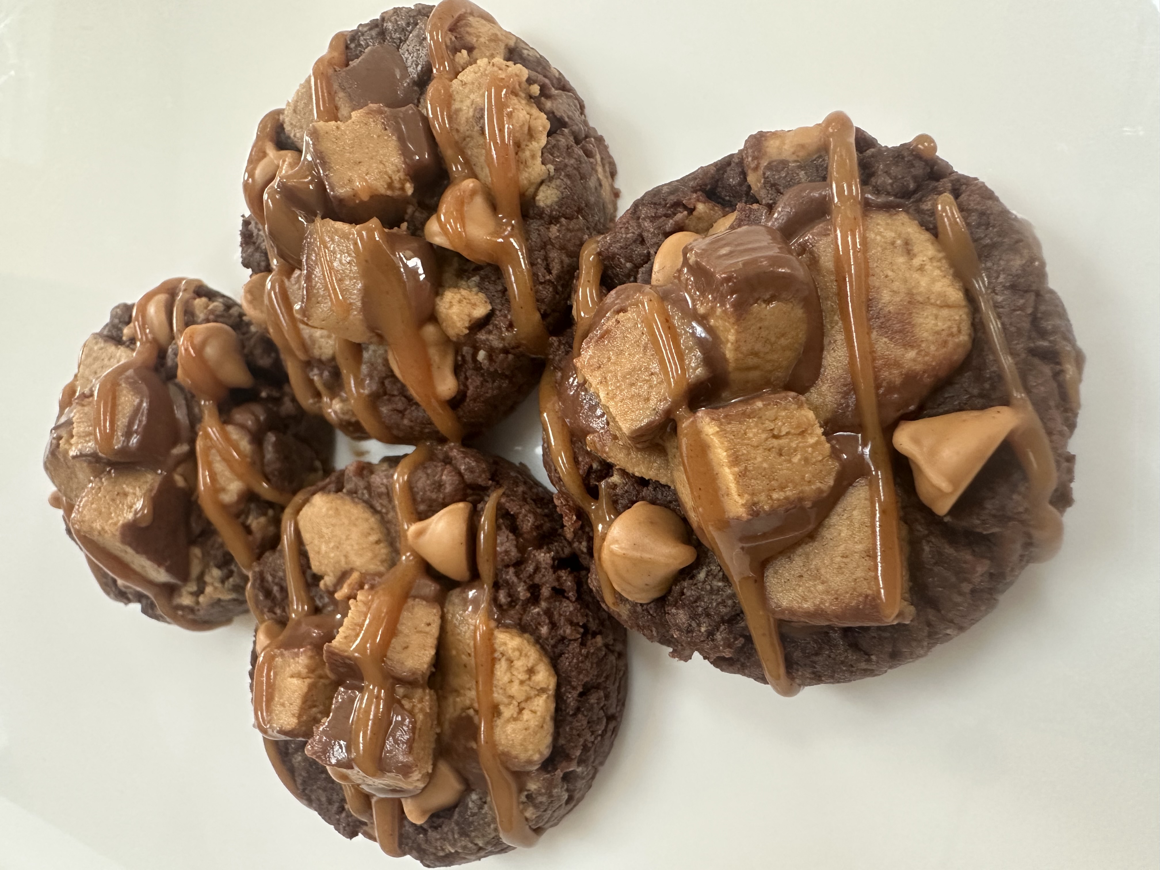 Peanut Butter Cup Brownie Cookie