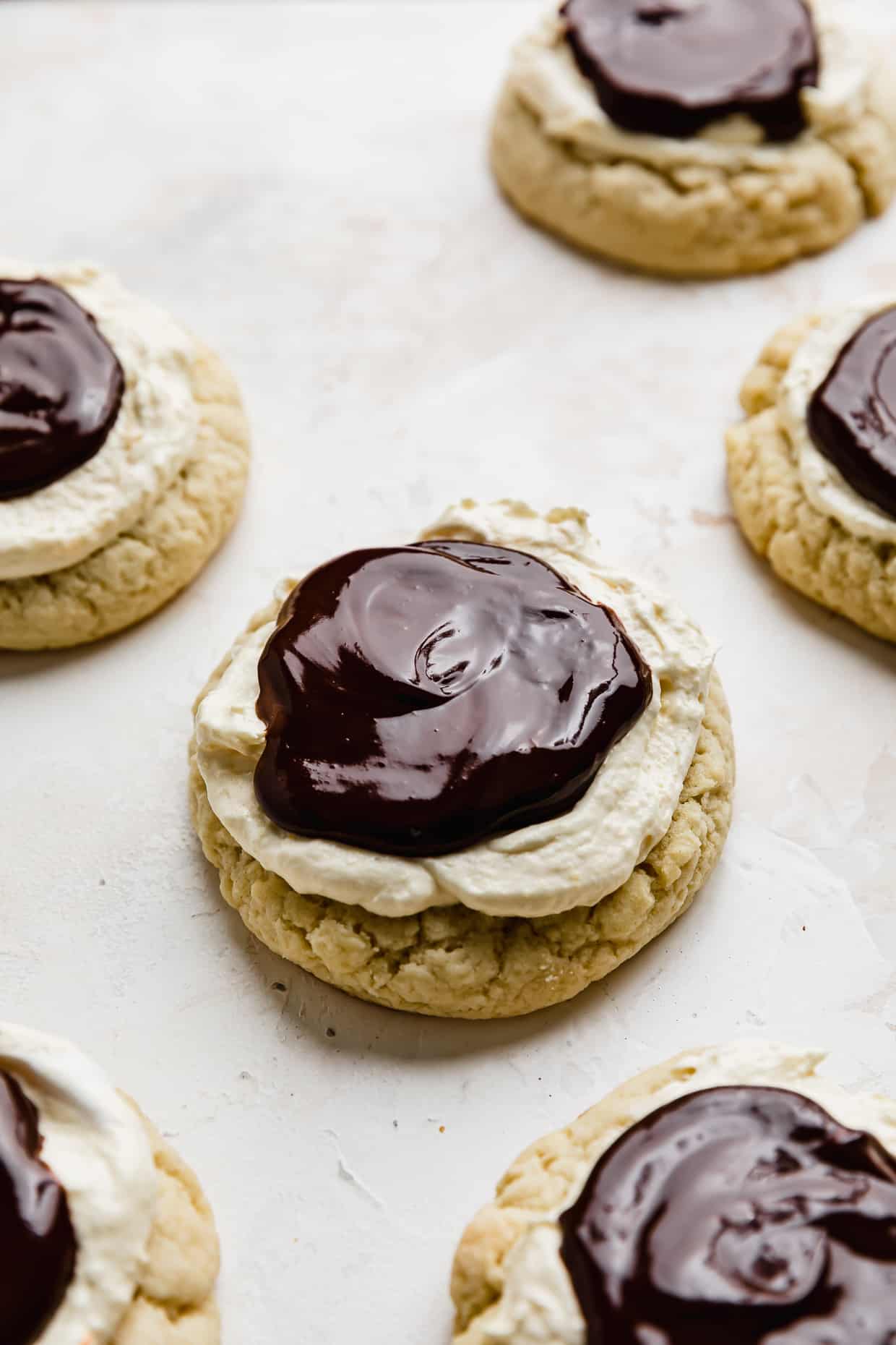 Boston Cream Pie Cookie