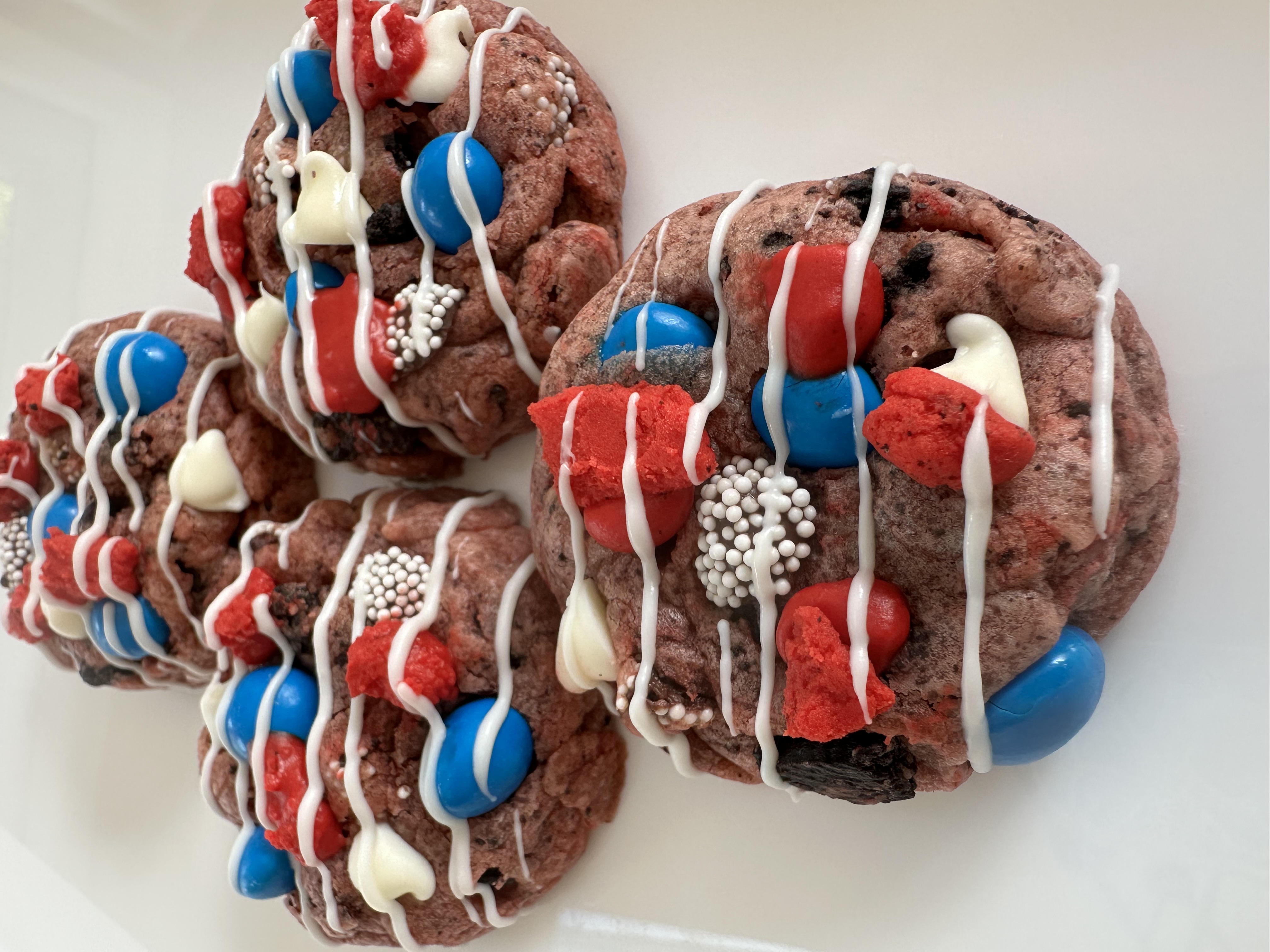 Cookies ‘n Cream Cookie - Patriotic