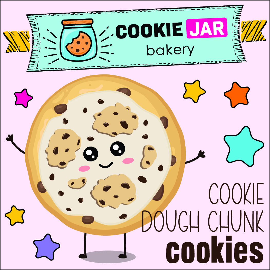Cookie Dough Chunk Cookie