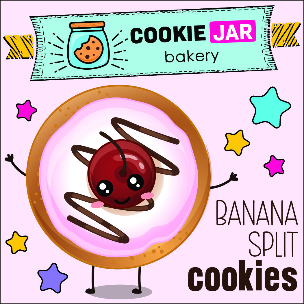 Banana Split Cookie
