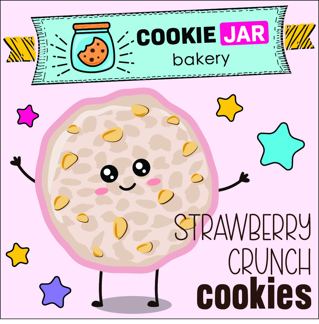 Strawberry Crunch Cookie