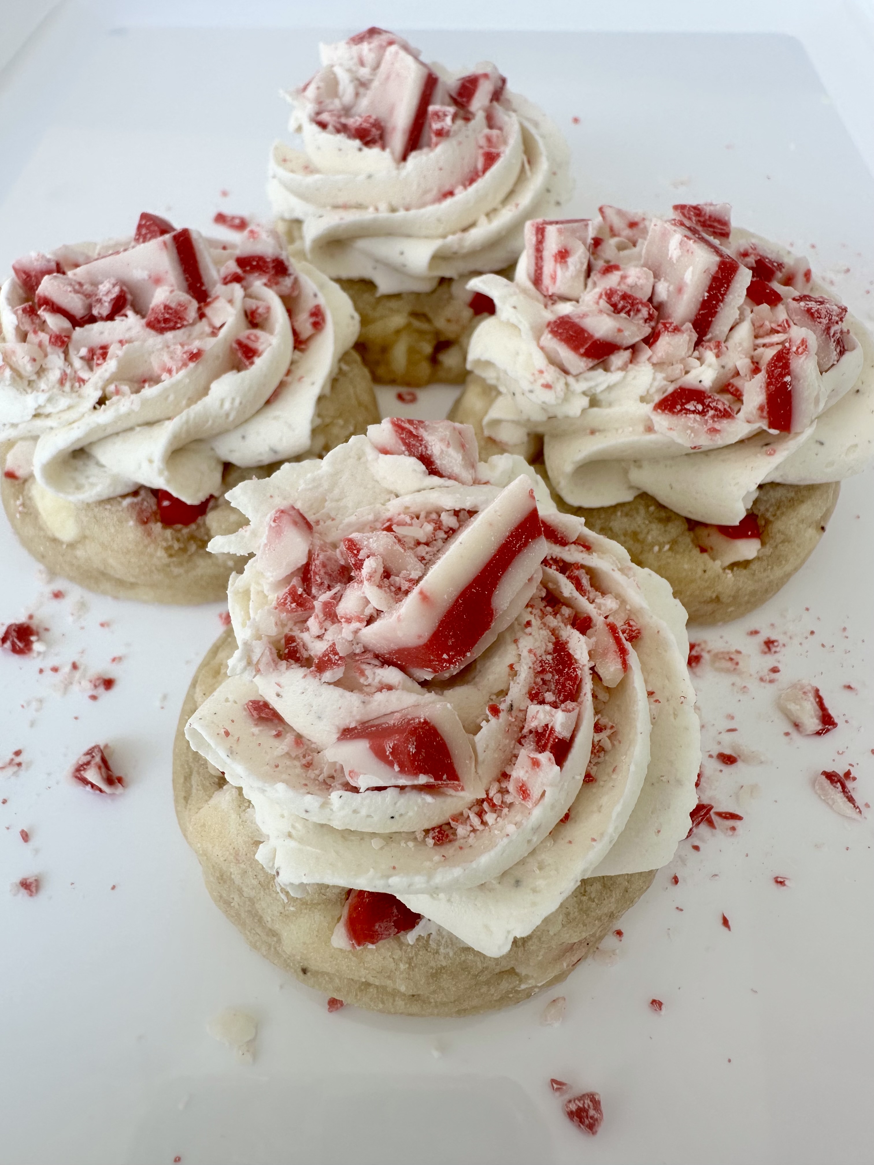 White Chocolate Peppermint Cookie