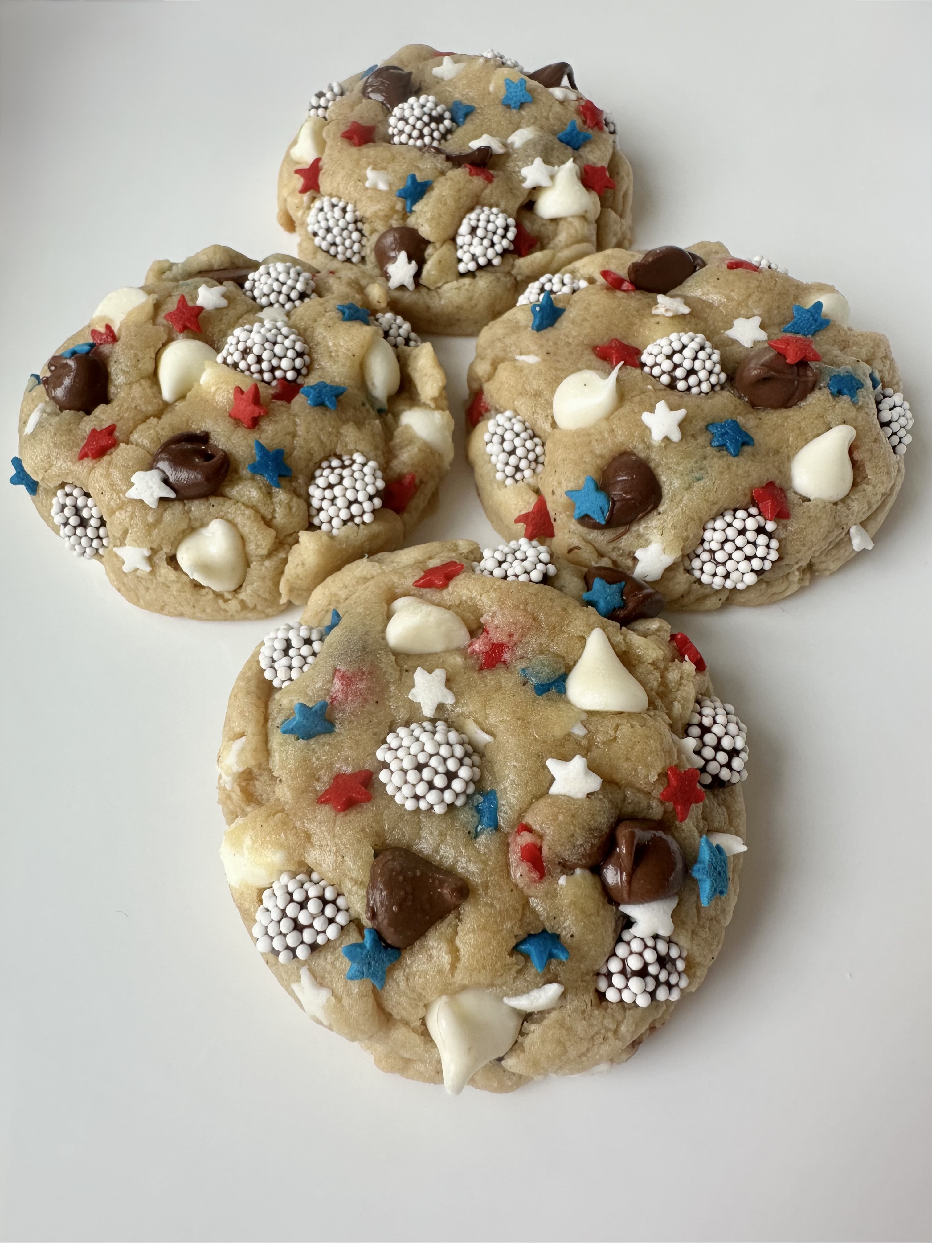 Fireworks Triple Chipper Cookie