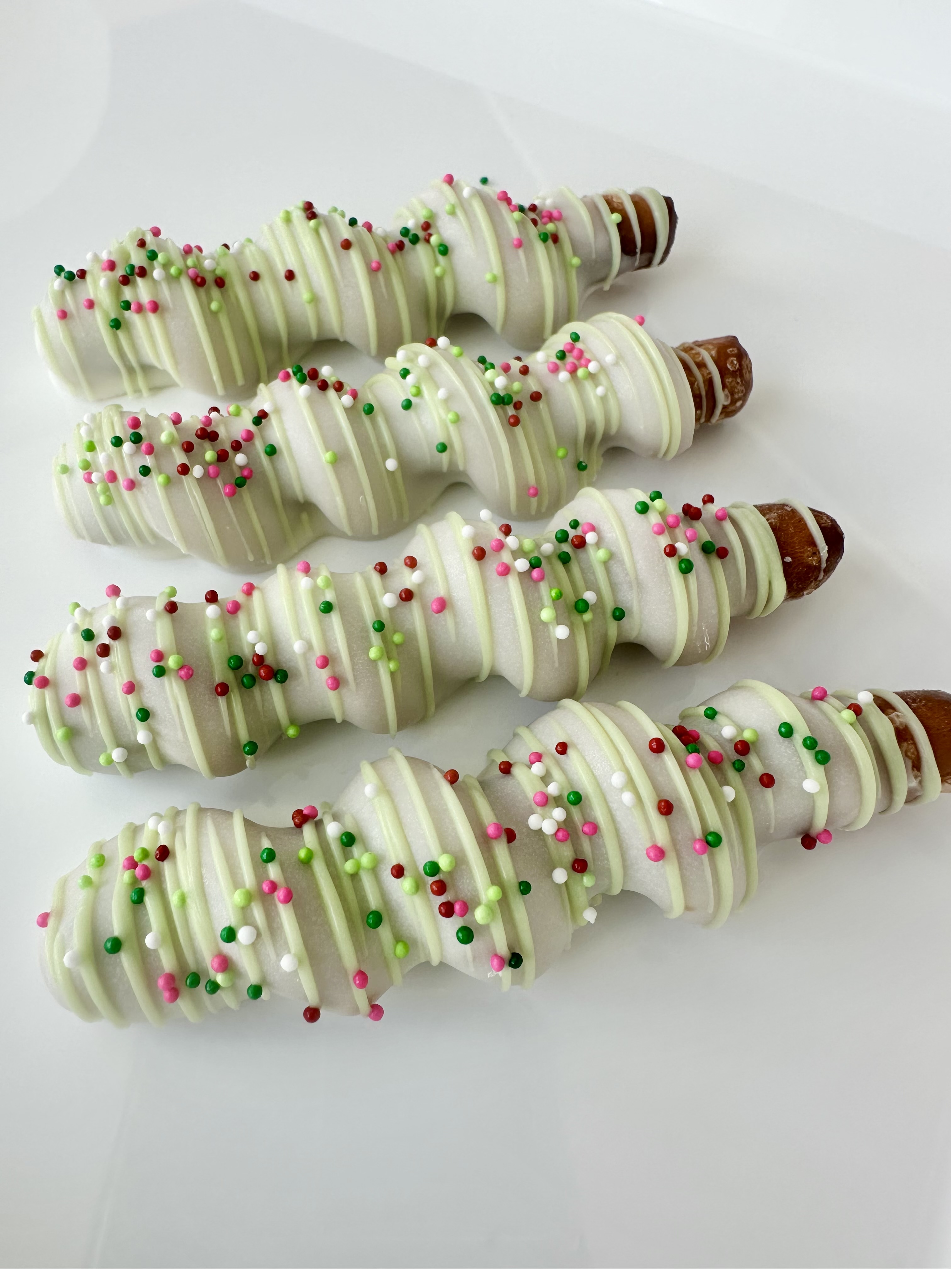 Caramel Wrapped Chocolate Dipped Pretzels