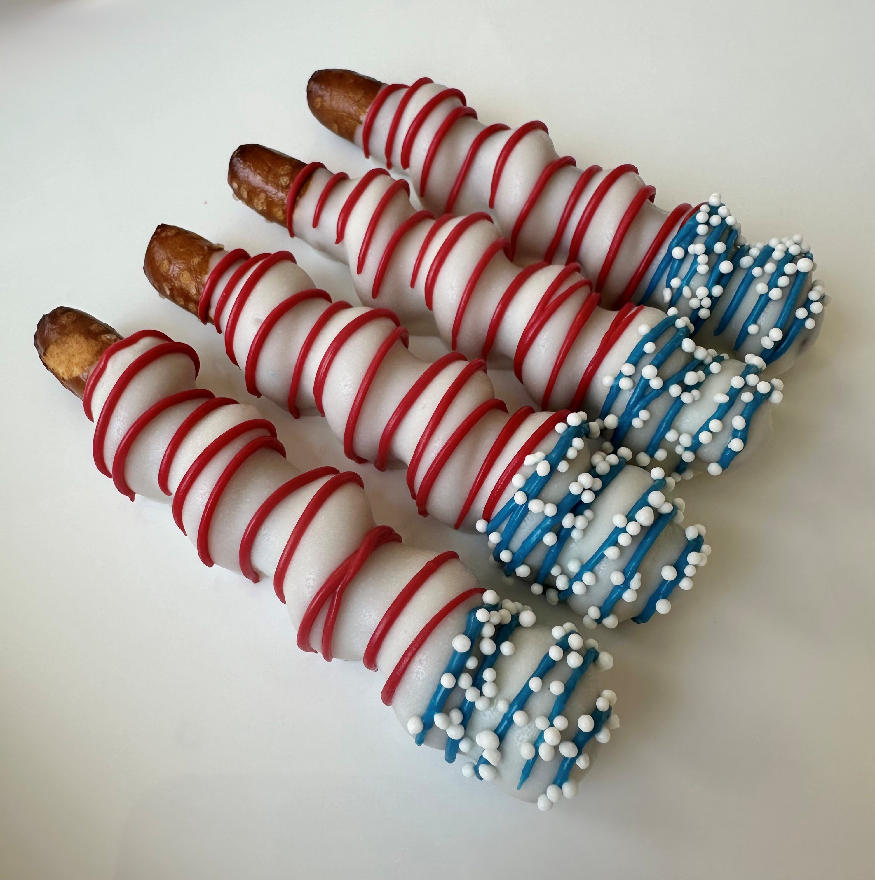 Patriotic Chocolate Dipped Treats