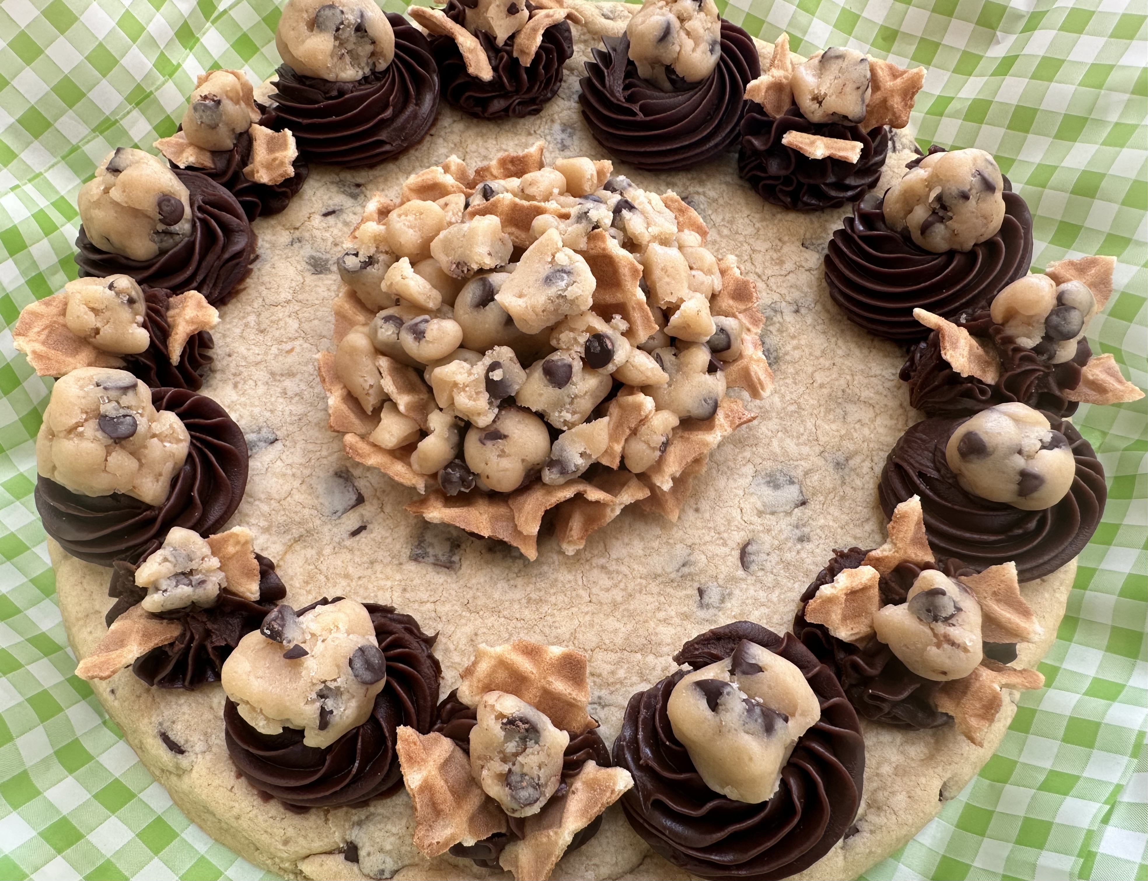 Cookie Dough Cookie Cake
