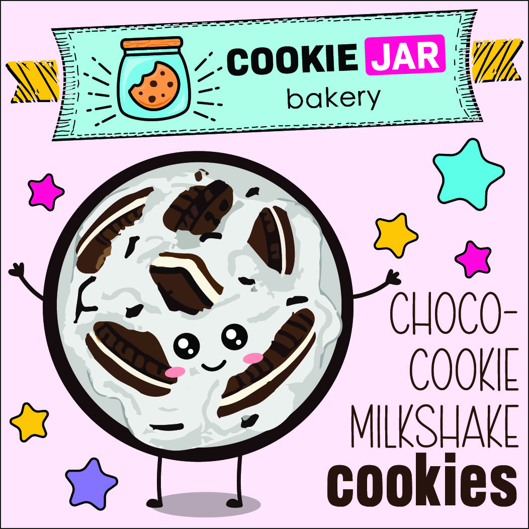 Chocolate Cream Cookie Milkshake Cookie