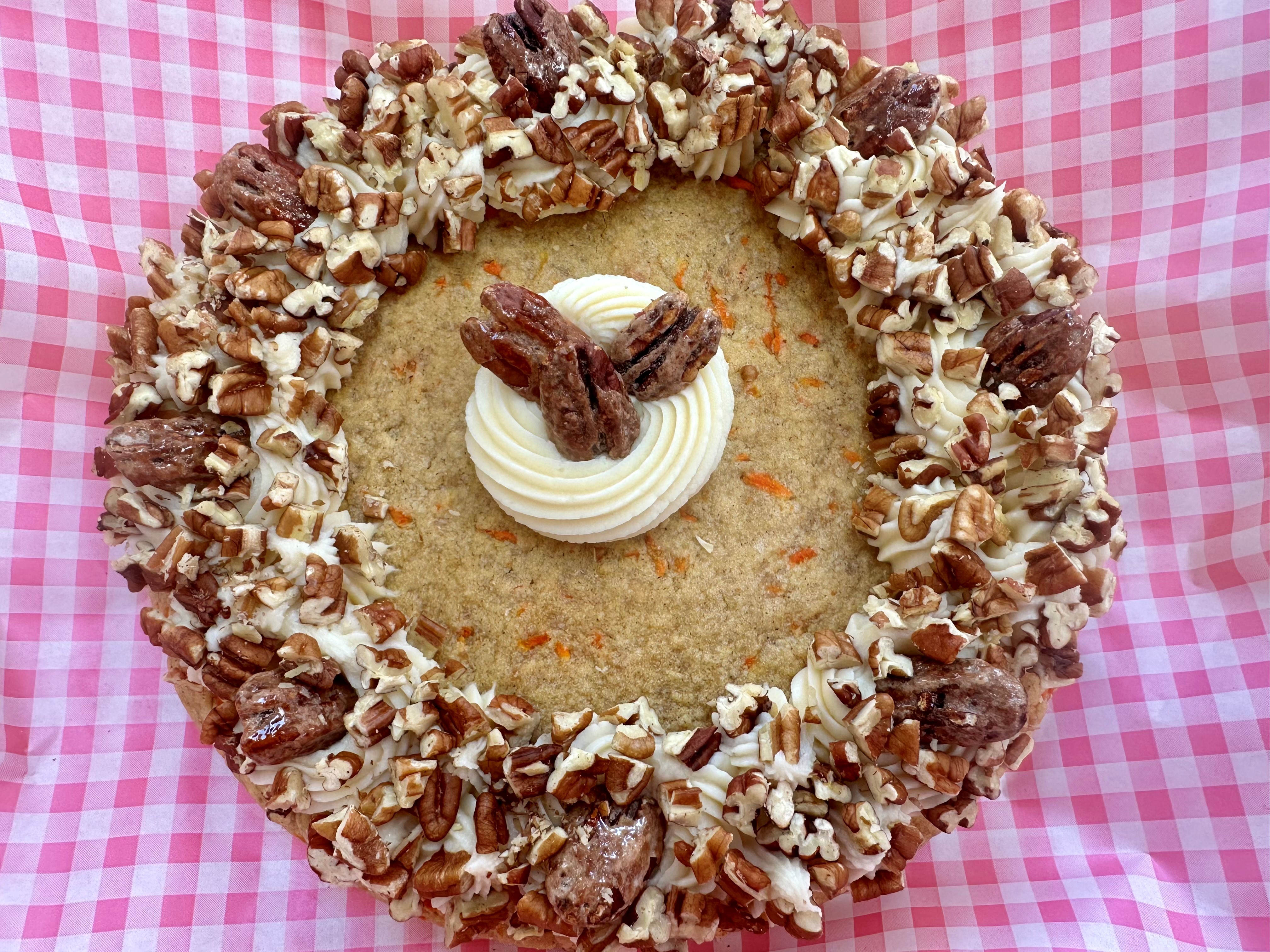 Carrot Cake Cookie Cake