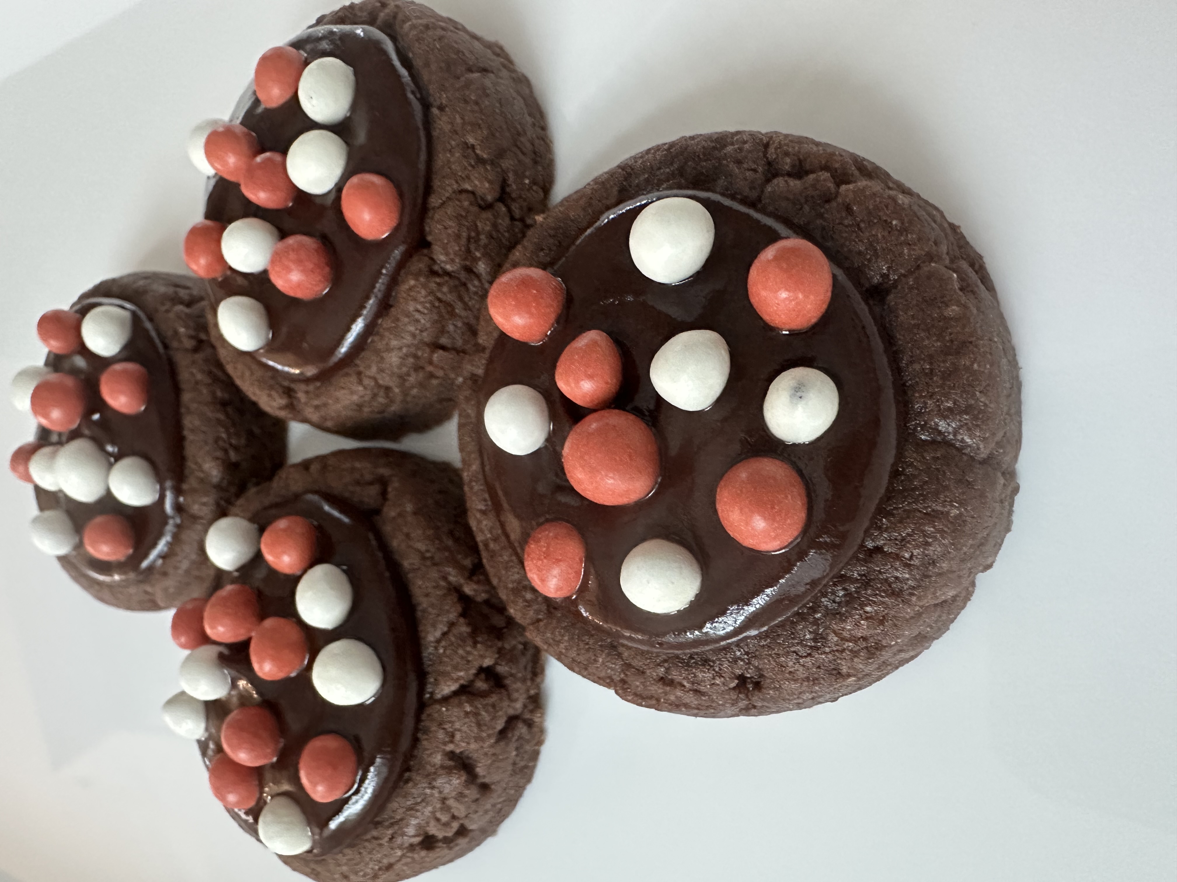 Love Bug Brownie Cookie