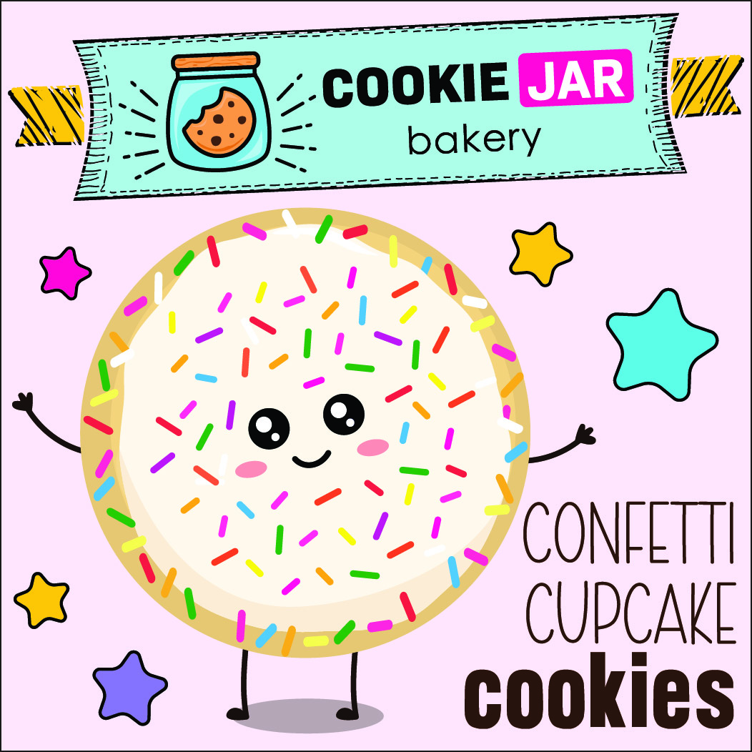Confetti Cake Cookie