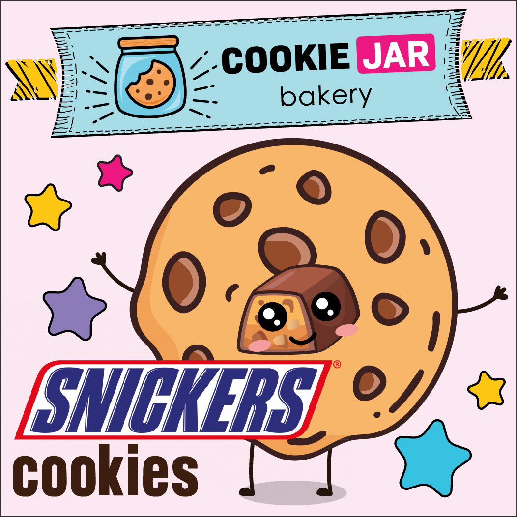 Snickers Candy Bar Cookie
