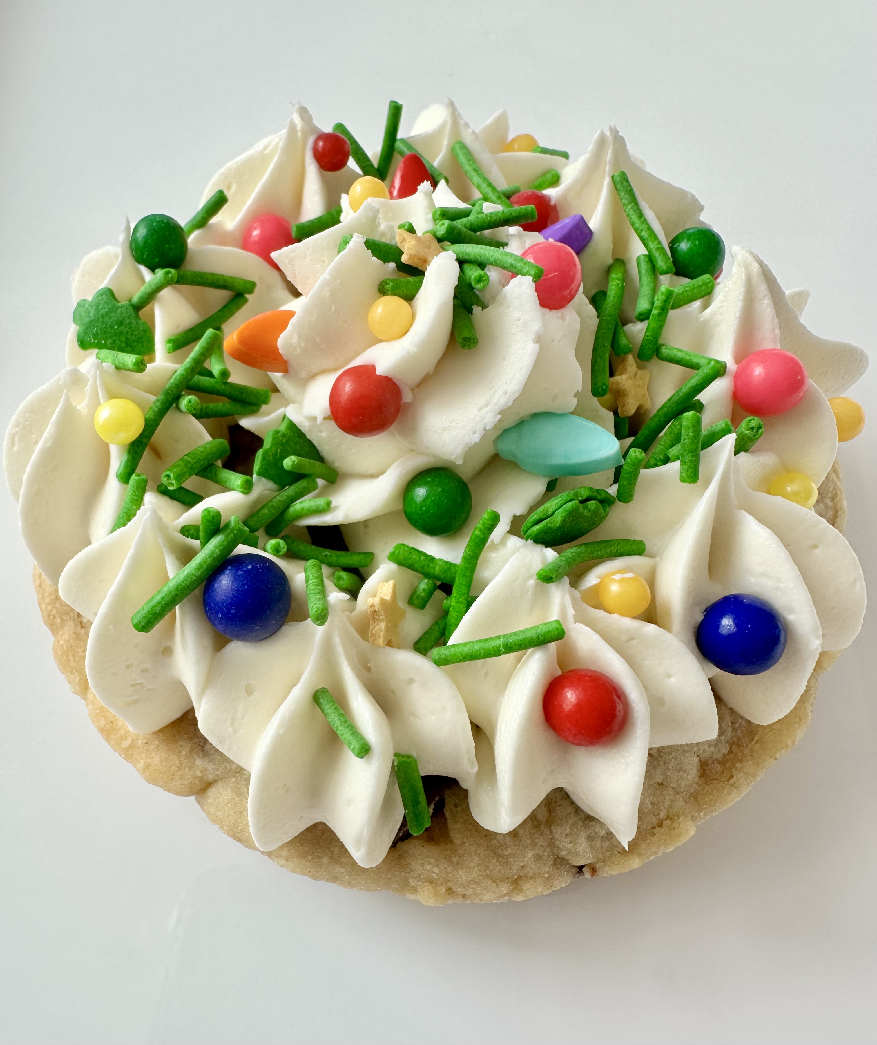 Mini Holiday Cookie Cakes