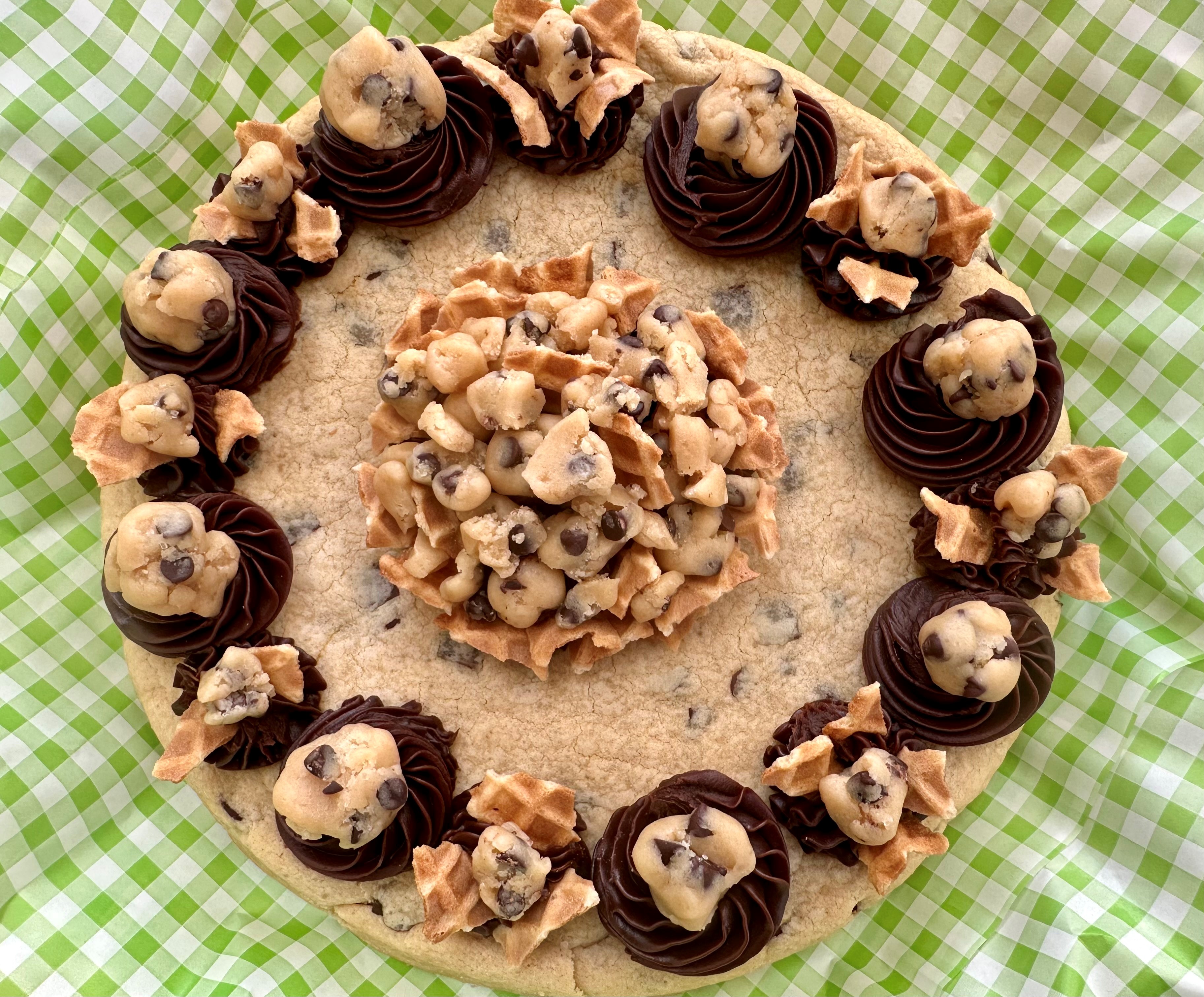 Cookie Dough Cookie Cake