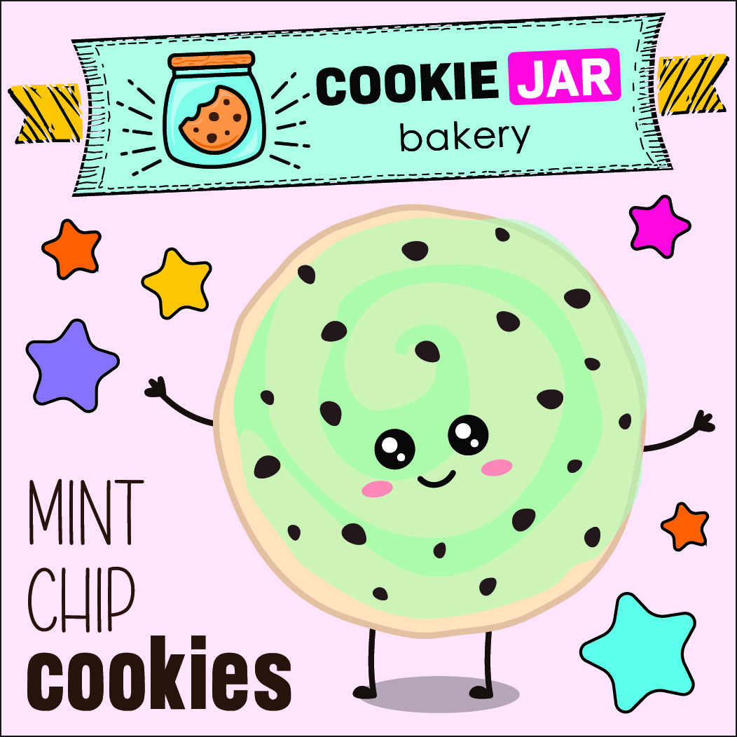 Mint Milkshake Cookie