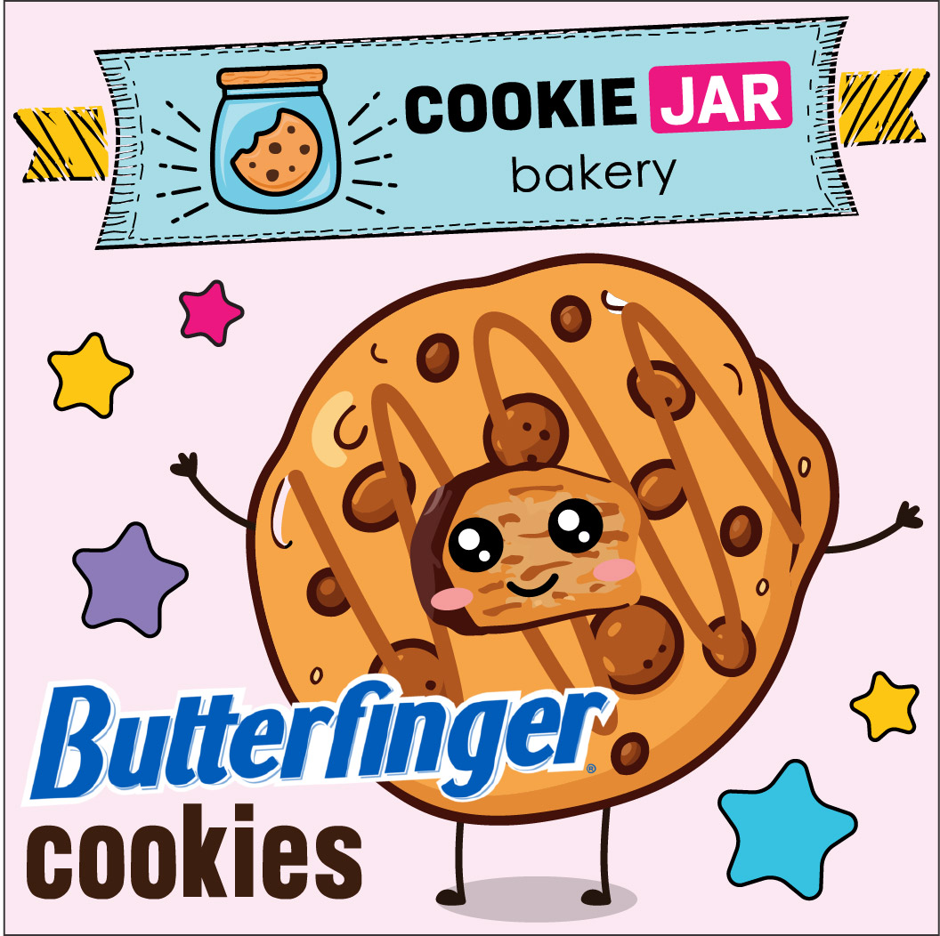 Butterfinger Crisp Cookie